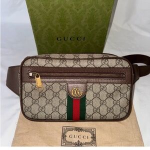 Gucci GG Supreme Ophidia Belt Bag / Bumbag Excellent condition! Full inclusion